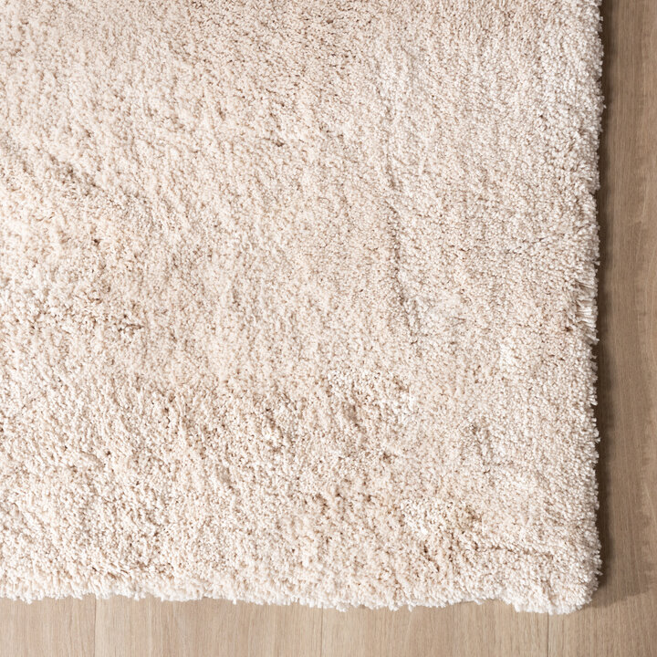 Wasbaar hoogpolig vloerkleed - Ziggy Creme - 4