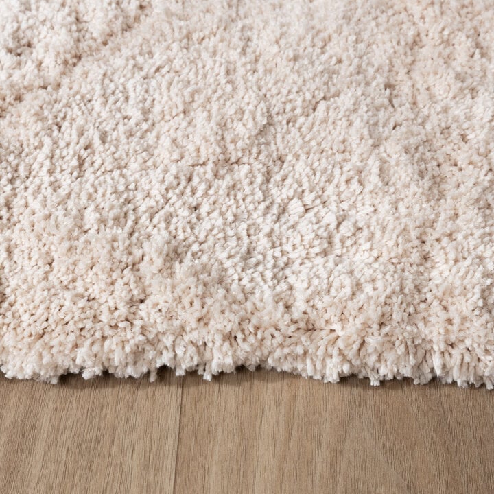 Wasbaar hoogpolig vloerkleed - Ziggy Creme - 5
