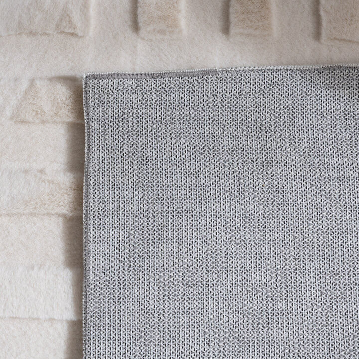 Organisch vloerkleed - Flowy Lines Creme - 6