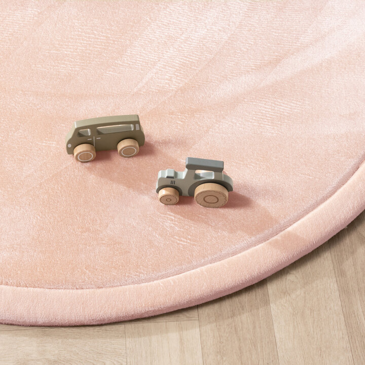 Ronde speelmat - Jip Roze - 2