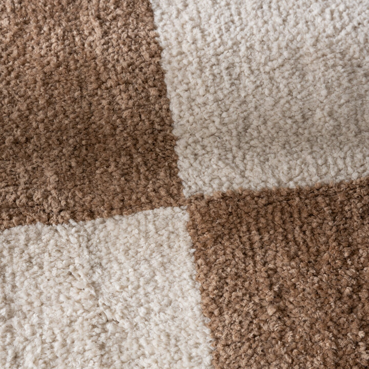 Checkerboard vloerkleed - Blox Beige - 3