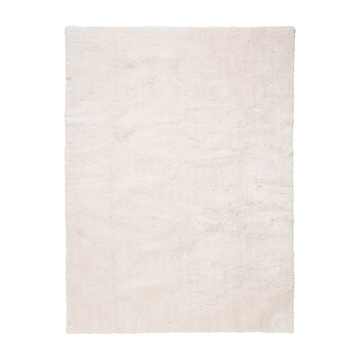 Wasbaar hoogpolig vloerkleed - Ziggy Creme - 1
