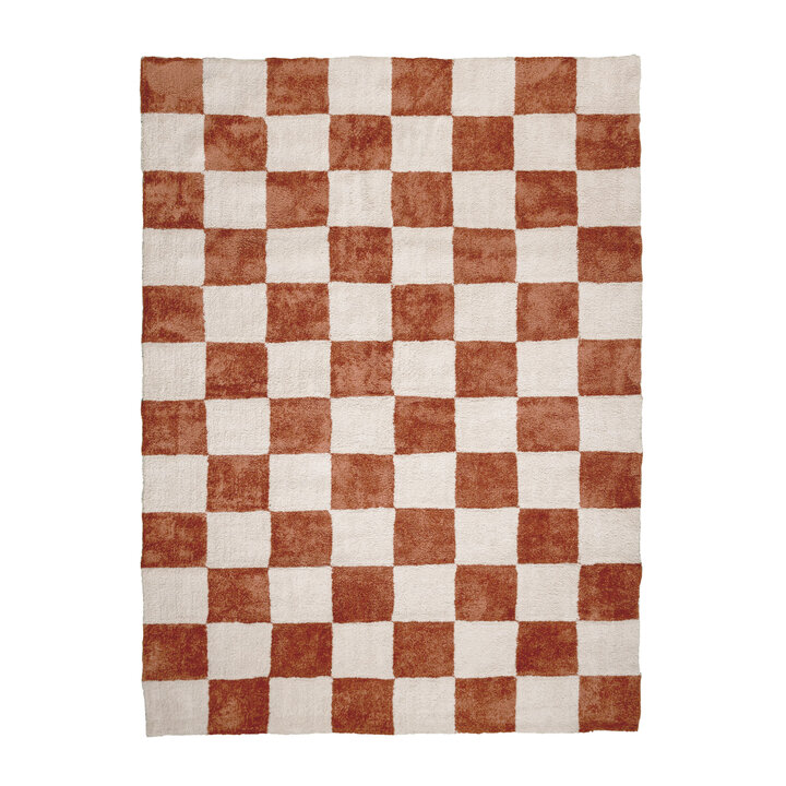 Checkerboard vloerkleed - Blox Terra - 1