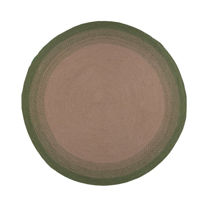 Rond binnen- & buitenkleed - Florence Groen - 1