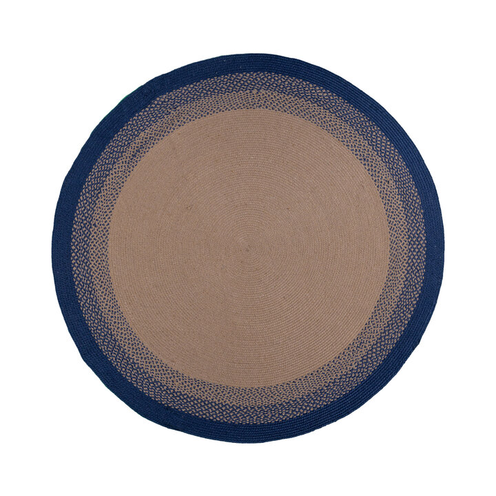 Rond binnen- & buitenkleed - Florence Blauw - 1