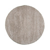 Rond hoogpolig vloerkleed - Yves Taupe - thumbnail 1