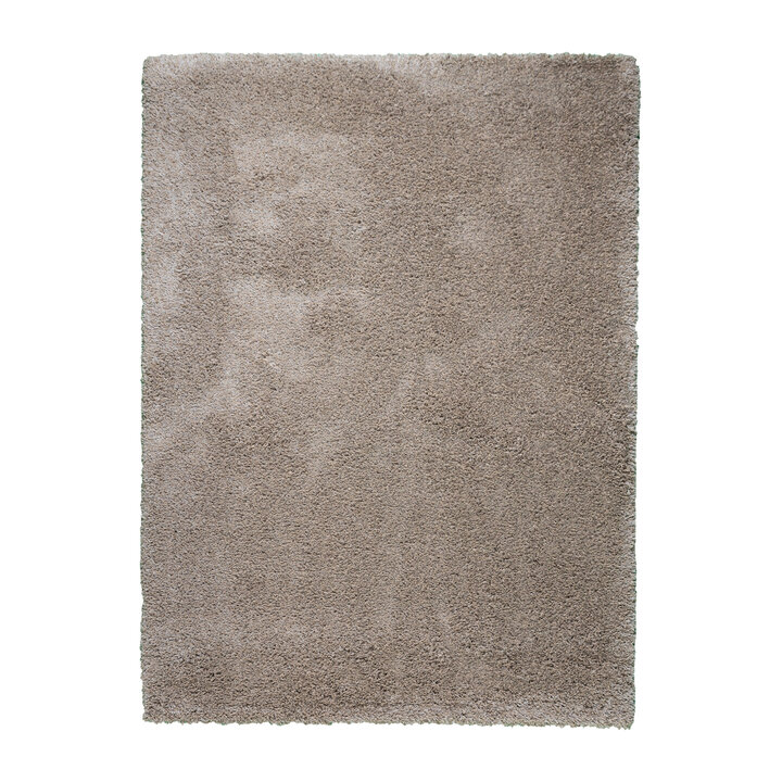 Luxe hoogpolig vloerkleed - Yves Taupe - 1