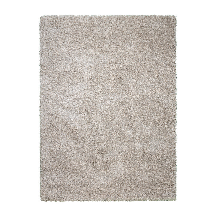 Luxe hoogpolig vloerkleed - Yves Beige - 1