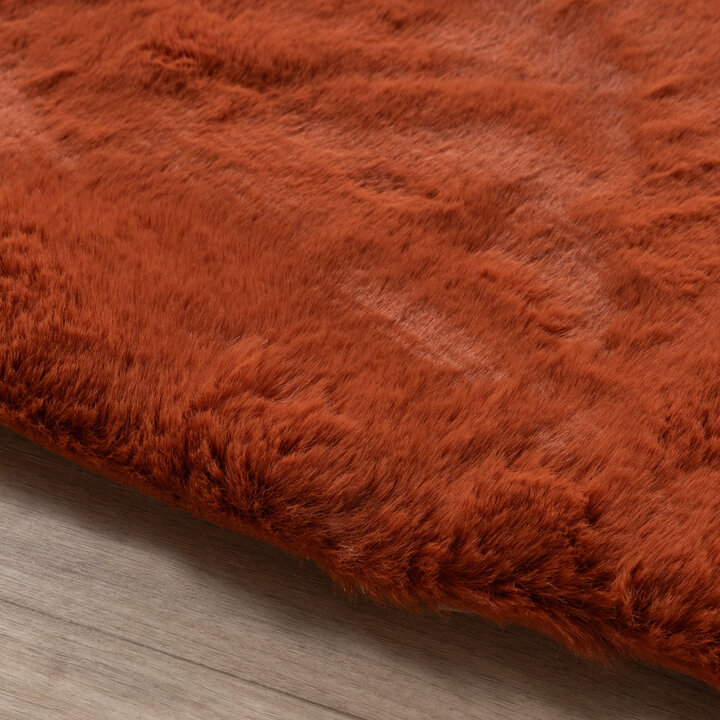 Rond Hoogpolig vloerkleed - Comfy Supreme Terra - 5