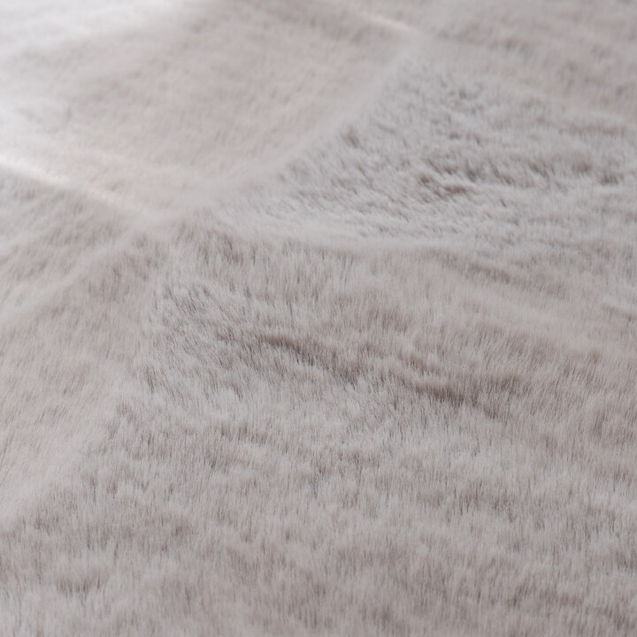 Rond Hoogpolig vloerkleed - Comfy Supreme Grijs - 3