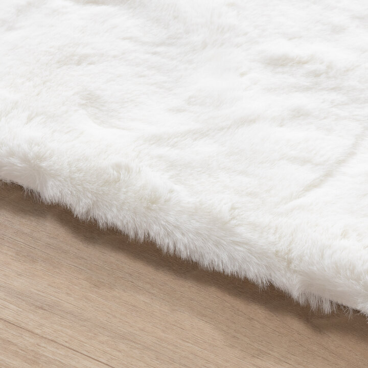 Zacht Hoogpolig vloerkleed - Comfy Supreme Wit - 5