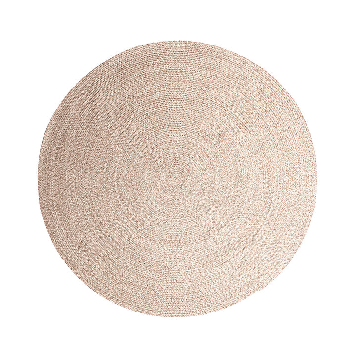 Rond binnen- & buitenkleed - Bali Beige - 1