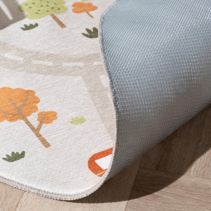 Rond speelkleed auto - Rocky Ride Grijs - 6