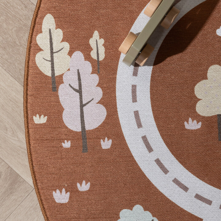 Rond speelkleed auto - Rocky Ride Terra - 4