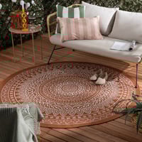 Rond buitenkleed - Summer Azteca Terra