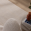 Jute vloerkleed - Rumi Tiles Beige/Wit - thumbnail 1