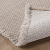 Jute vloerkleed - Rumi Tiles Beige/Wit - thumbnail 5