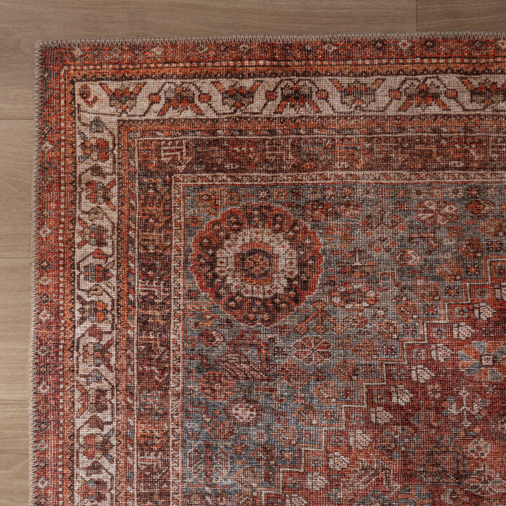 Oosters tapijt - Liva Medaillon Terra - 4