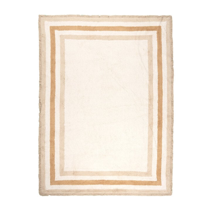 Wasbaar kindervloerkleed - Milo Beige - 1