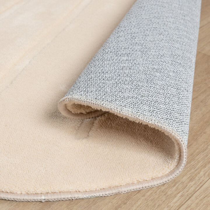 Wasbaar kindervloerkleed - Coco Schelp Beige - 6
