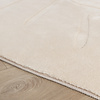 Wasbaar kindervloerkleed - Coco Blad Beige - thumbnail 5