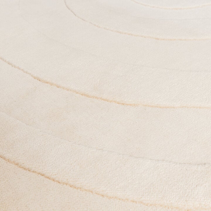 Wasbaar kindervloerkleed - Coco Regenboog Beige - 3
