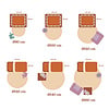 Kindervloerkleed Rond - Coco Bloem Beige - thumbnail 7