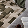Abstract vloerkleed - Vienna Geo Groen - thumbnail 2