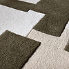 Abstract vloerkleed - Vienna Geo Wit/Groen - thumbnail 3