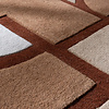 Abstract vloerkleed - Vienna Retro Terra - thumbnail 3