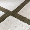 Abstract vloerkleed - Vienna Retro Wit/Groen - thumbnail 3
