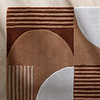 Abstract vloerkleed - Vienna Shapes Terra - thumbnail 4