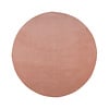 Rond laagpolig vloerkleed - Essenza Roze - thumbnail 1
