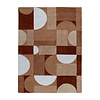 Abstract vloerkleed - Vienna Shapes Terra - thumbnail 1