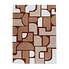 Abstract vloerkleed - Vienna Retro Terra - thumbnail 1