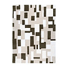 Abstract vloerkleed - Vienna Geo Wit/Groen - thumbnail 1