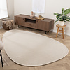 Organisch vloerkleed - Bliss Creme - thumbnail 2