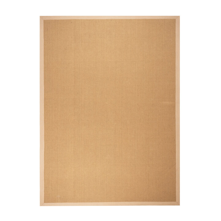 Sisal vloerkleed - Tulum Border Beige 