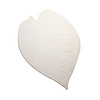 Wasbaar kindervloerkleed - Coco Blad Wit - thumbnail 1