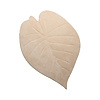 Wasbaar kindervloerkleed - Coco Blad Beige - thumbnail 1