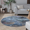 Rond vloerkleed industrieel - Raphael Multicolor - thumbnail
