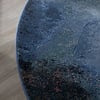 Rond vloerkleed industrieel - Raphael Multicolor - thumbnail 4
