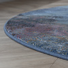 Rond vloerkleed industrieel - Raphael Multicolor - thumbnail 5