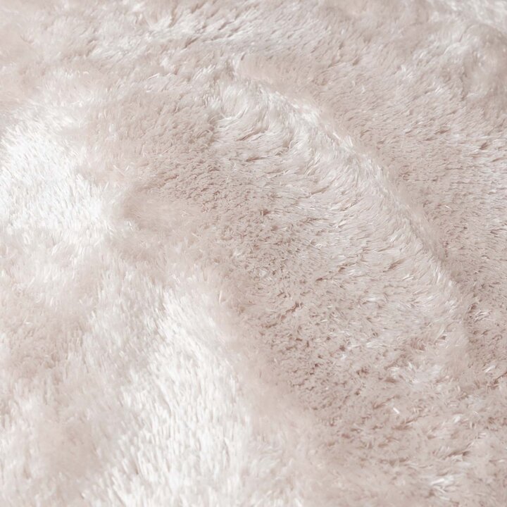 Wasbaar fluffy vloerkleed - Shimmer Creme - 3