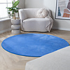 Rond wasbaar vloerkleed - Vivid Blauw  - thumbnail