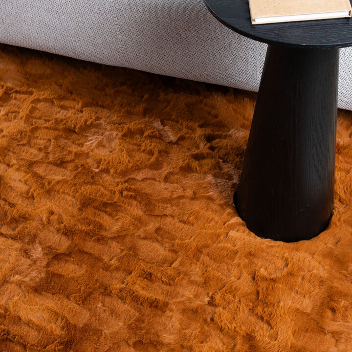 Fluffy vloerkleed 3D - Moon Terra - 2