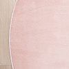 Rond wasbaar vloerkleed - Vivid Roze  - thumbnail 3