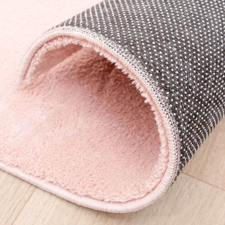 Wasbaar vloerkleed - Vivid Roze  - 6