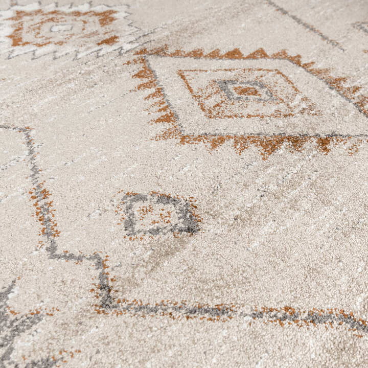 Berber vloerkleed - Blend Aztec Beige - 3