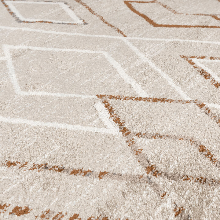 Berber vloerkleed - Blend Diamond Beige - 3